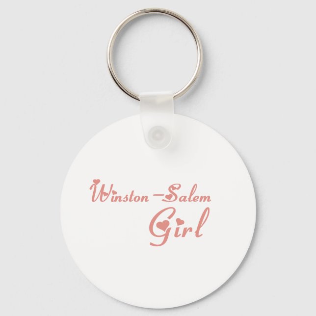 Llavero camisetas Chica Winston-Salem (Anverso)