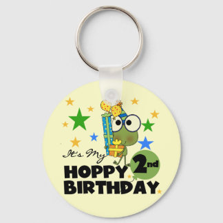 Llavero Camisetas de 2º cumpleaños y regalos de Rana de am