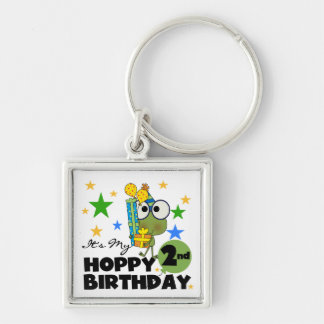 Llavero Camisetas de 2º cumpleaños y regalos de Rana de am