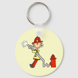 Llavero Camisetas de Bombero con Manguera y Regalos