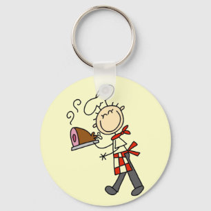 Llavero Camisetas de Chef con Jamón Horneado y Regalos