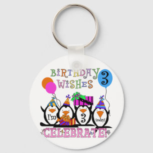 Llavero Camisetas de cumpleaños y regalos de los Pingüinos