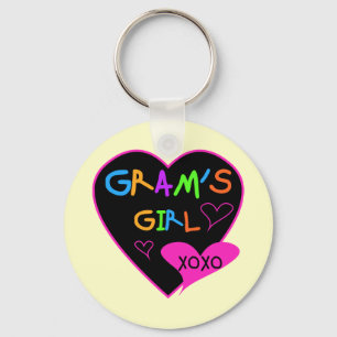 Llavero Camisetas de encargo del chica del gramo, tazas, b