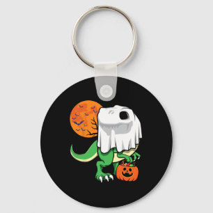 Llavero Camisetas de Halloween para chicos hombres Dinosau