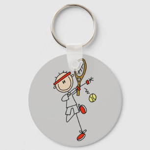 Llavero Camisetas de jugador de tenis con raqueta y regalo