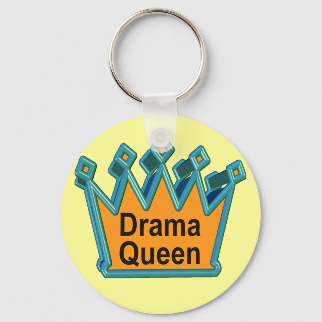 Llavero Camisetas de la Reina del Drama y regalos para ell (Anverso)