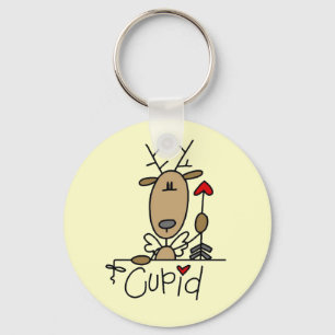 Llavero Camisetas de Navidad de Reno Cupido y Regalos