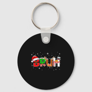 Llavero Camisetas de Navidad para niños chicos Bruh divert