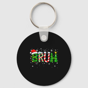 Llavero Camisetas de Navidad para niños chicos Bruh divert
