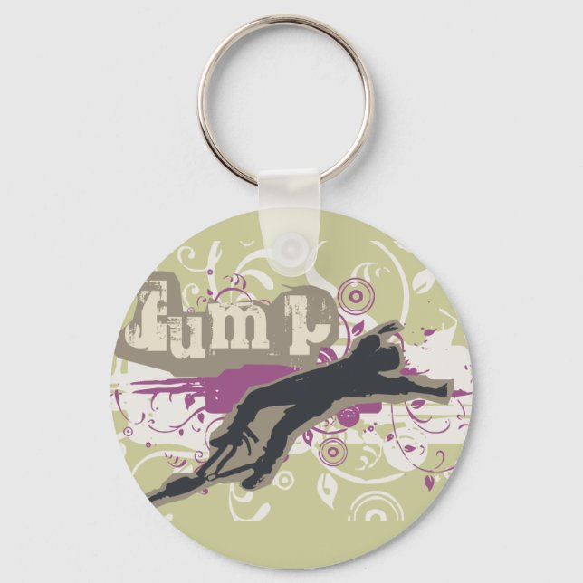 Llavero Camisetas de salto de Bungee y regalos (Anverso)