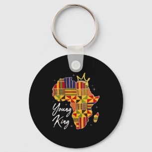 Llavero Camisetas de tela Kente de impresión africana del