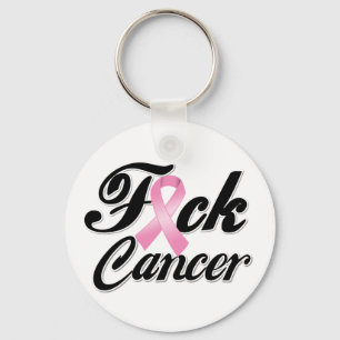 Llavero Camisetas del cáncer de pecho de F*CK