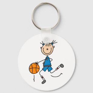 Llavero Camisetas del jugador de baloncesto con Chica de F
