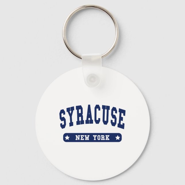 Llavero camisetas del Syracuse New York College Style (Anverso)