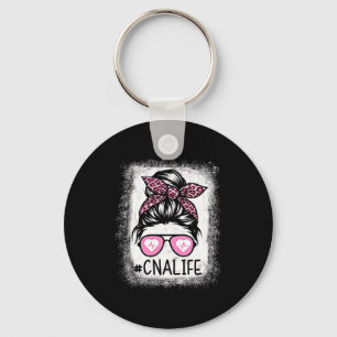 Llavero Camisetas desteñidas de la vida de enfermera Cna N