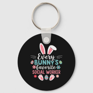 Llavero Camisetas divertidas de trabajador social favorito
