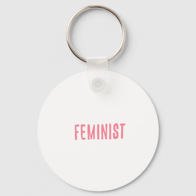 Llavero Camisetas FEMINISTAS, accesorios, regalos (Anverso)
