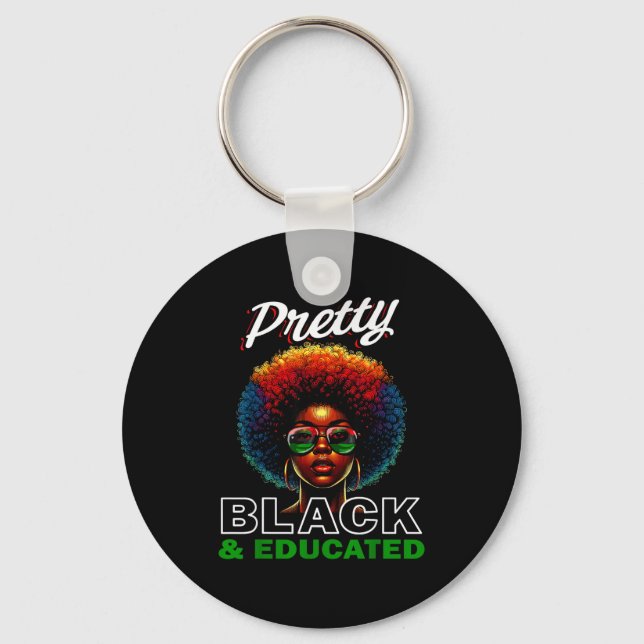 Llavero Camisetas Juneteenth mujeres historia negra negra (Anverso)