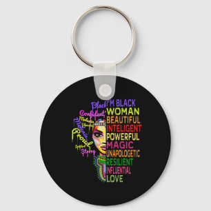 Llavero Camisetas Juneteenth Mujeres Mes de la Historia Ch