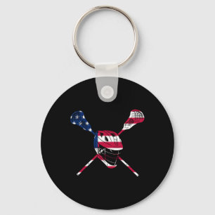 Llavero Camisetas Lacrosse Mens Lax Stick Lacrosse Player 