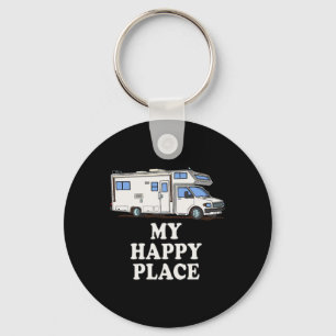 Llavero Camisetas para autocaravana Mi lugar feliz Cl C