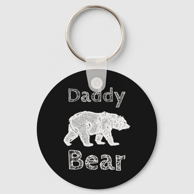 Llavero Camisetas Para Hombres Papi Funny Llevan A Los Pad (Anverso)