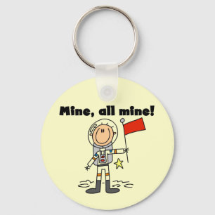 Llavero Camisetas y regalos Astronaut Mine All Mine