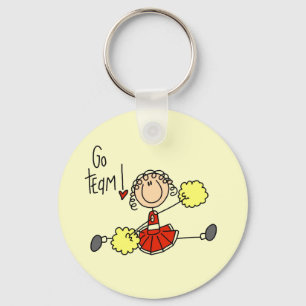 Llavero Camisetas y regalos de animadores rojos