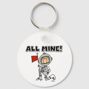 Llavero Camisetas y regalos de astronauta todo mío