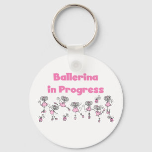 Llavero Camisetas y regalos de bailarina en progreso