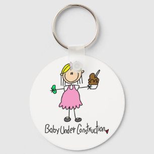Llavero Camisetas y regalos de bebé en construcción