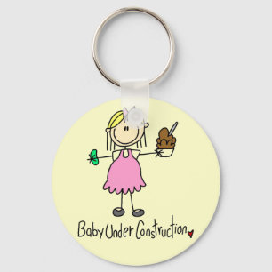 Llavero Camisetas y regalos de bebé en construcción
