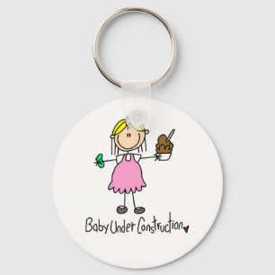 Llavero Camisetas y regalos de bebé en construcción
