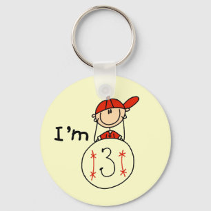 Llavero Camisetas y regalos de béisbol para niños de 3 año