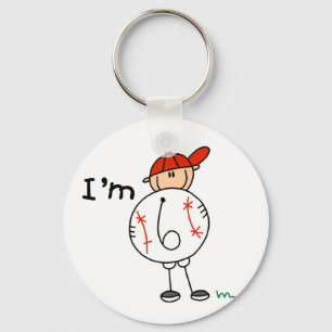 Llavero Camisetas y regalos de béisbol para niños de 6 año