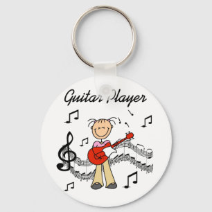 Llavero Camisetas y regalos de chica guitarrista