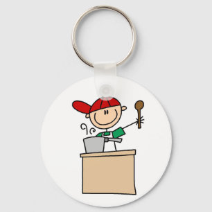 Llavero Camisetas y regalos de cocinero con figura de pali