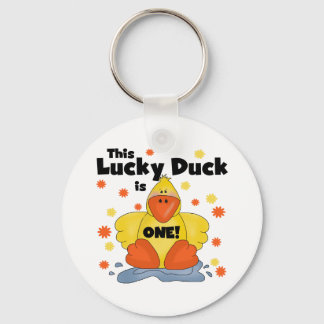 Llavero Camisetas y regalos de cumpleaños del pato afortun