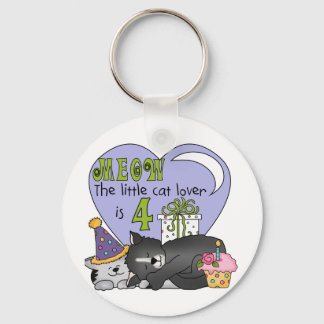 Llavero Camisetas y regalos de cumpleaños para el gato Lov