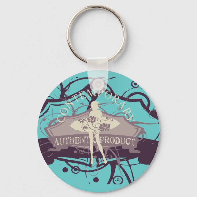 Llavero Camisetas y regalos de danza contemporánea (Anverso)