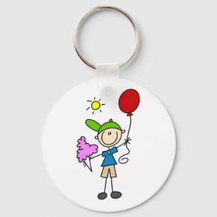 Llavero Camisetas y regalos de figura de palitos en la fer