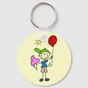 Llavero Camisetas y regalos de figura de palitos en la fer