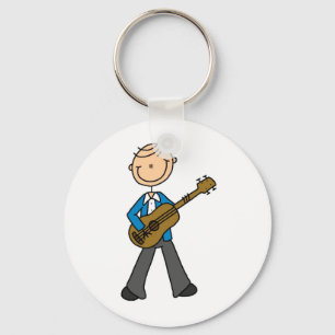 Llavero Camisetas y regalos de figura de palo hombre guita