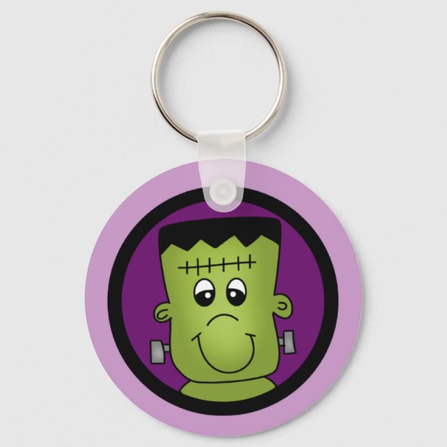 Llavero Camisetas y regalos de Frankie de Halloween (Anverso)