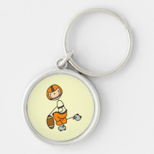 Llavero Camisetas y regalos de fútbol con palitos naranjas