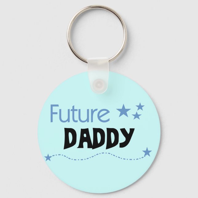 Llavero Camisetas y regalos de Future Daddy (Anverso)