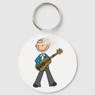 Llavero Camisetas y regalos de guitarrista de figuras de p