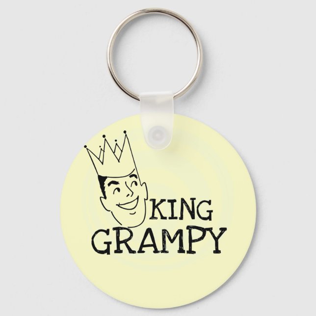 Llavero Camisetas y regalos de King Grampy (Anverso)