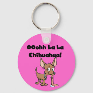 Llavero Camisetas y regalos de la chihuahua del La del La