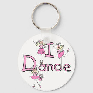 Llavero Camisetas y regalos de la danza de la bailarina I